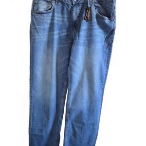 Primetime Relaxed Fit Denim Jean Men's 42X34 Blue BNWT Size 18